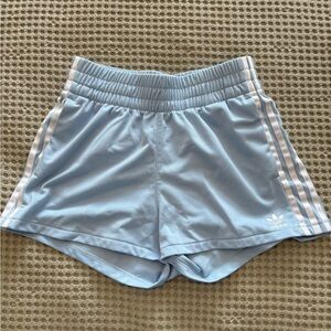 Adidas Women's Sky Blue Athletic Shorts